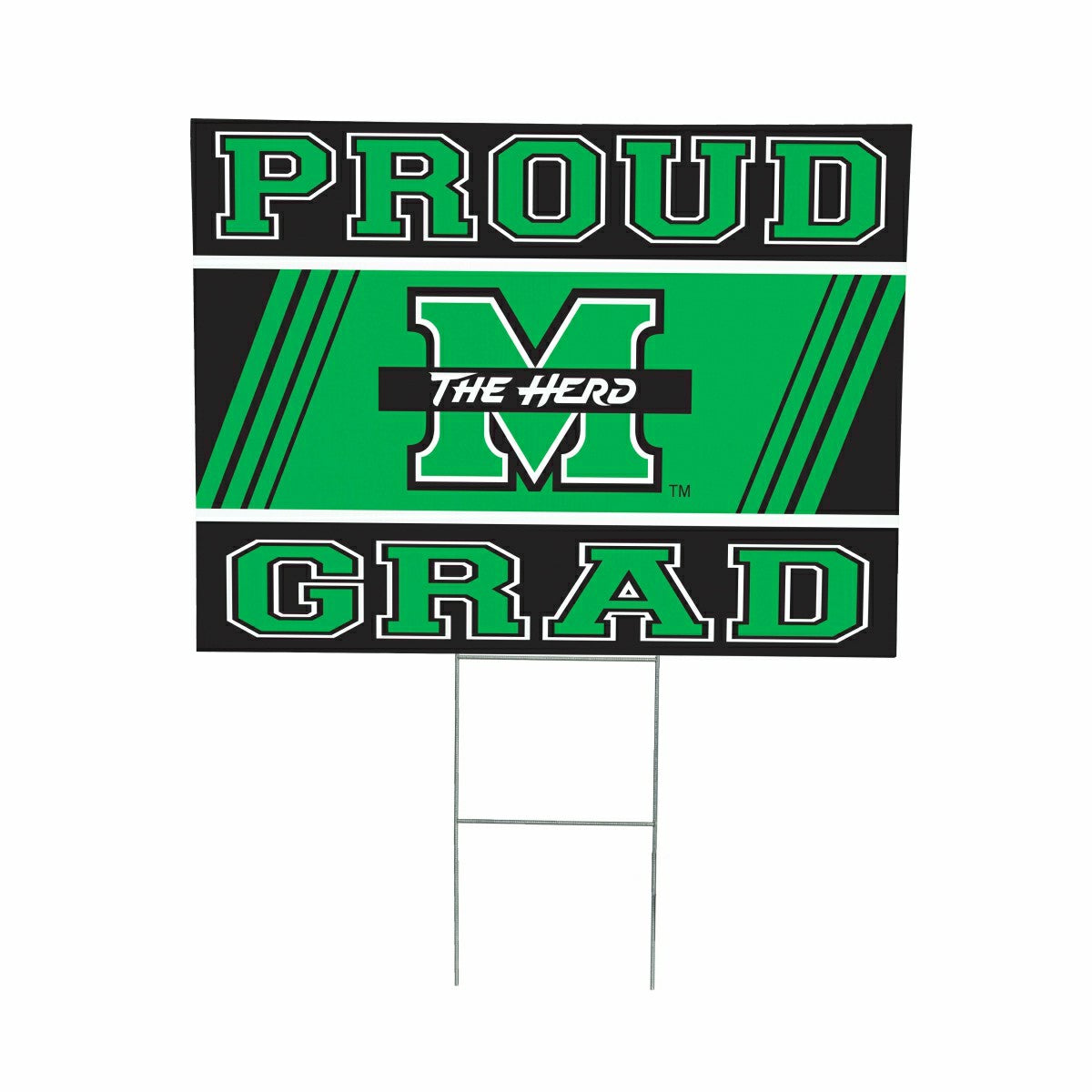 Marshall University Coroplast Yard Sign Graduate