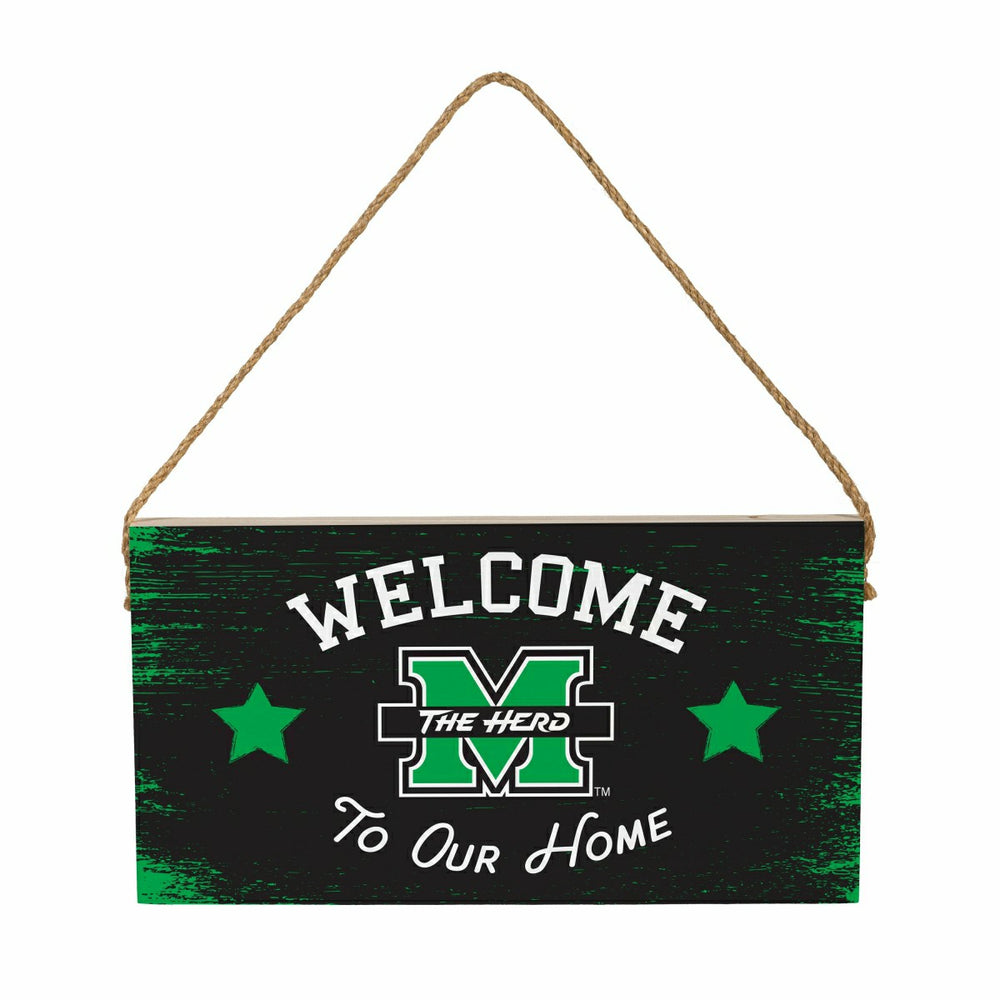 Marshall University Wood Wall Sign, 6x11