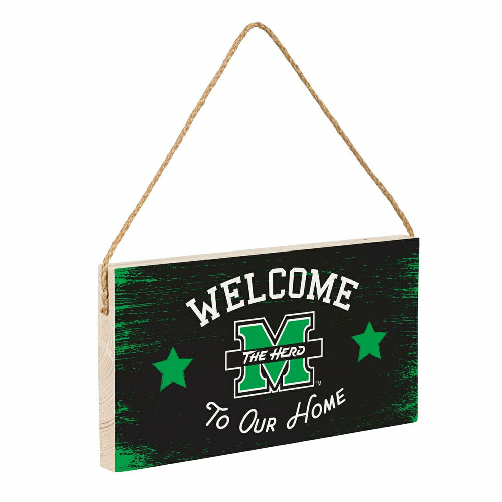 Marshall University Wood Wall Sign, 6x11