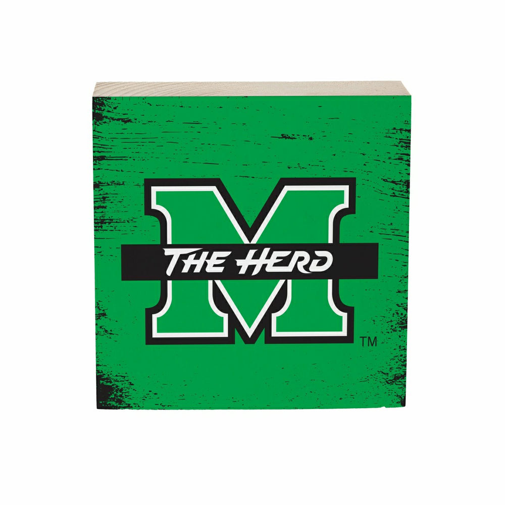 Marshall University Plock, Down Home Fans, 6x6