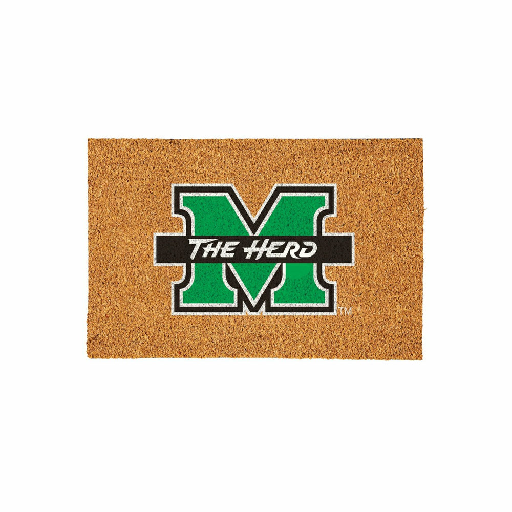 Marshall University Large Full Color Coir Mat, 36"x24"