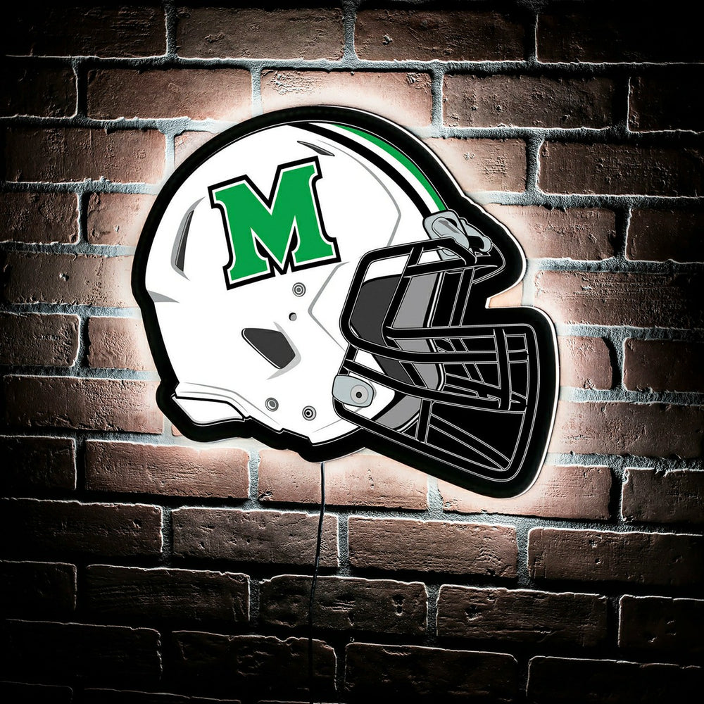 LED Wall Decor, Helmet, Marshall University