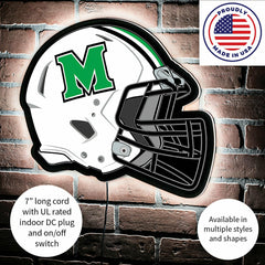 LED Wall Decor, Helmet, Marshall University