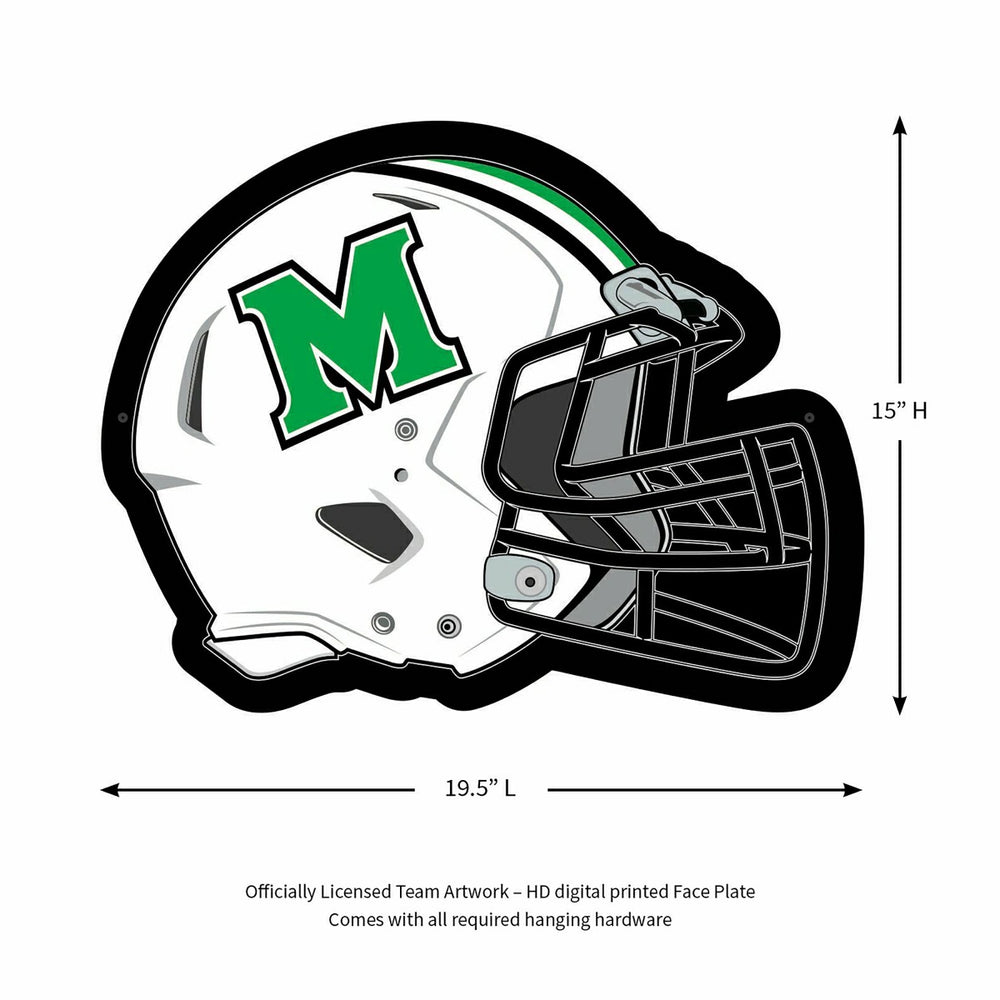 LED Wall Decor, Helmet, Marshall University