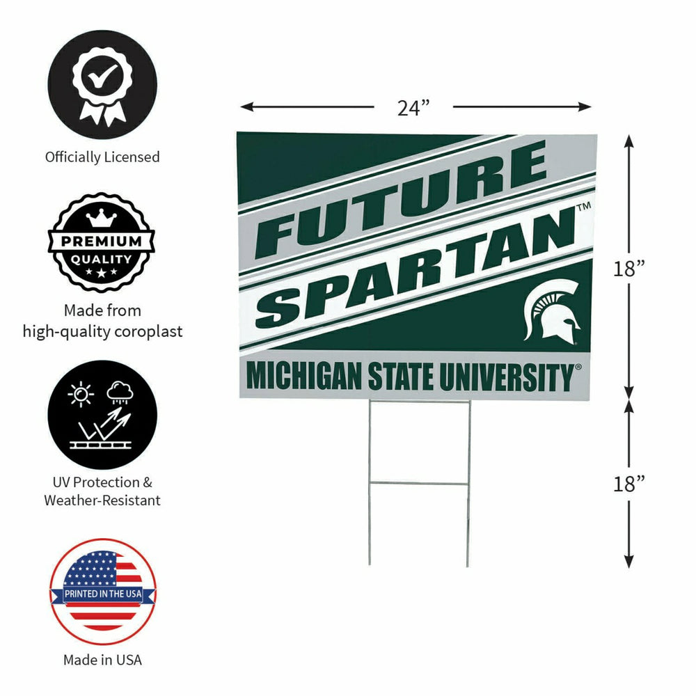Michigan State University Coroplast Yard Sign, Future Student