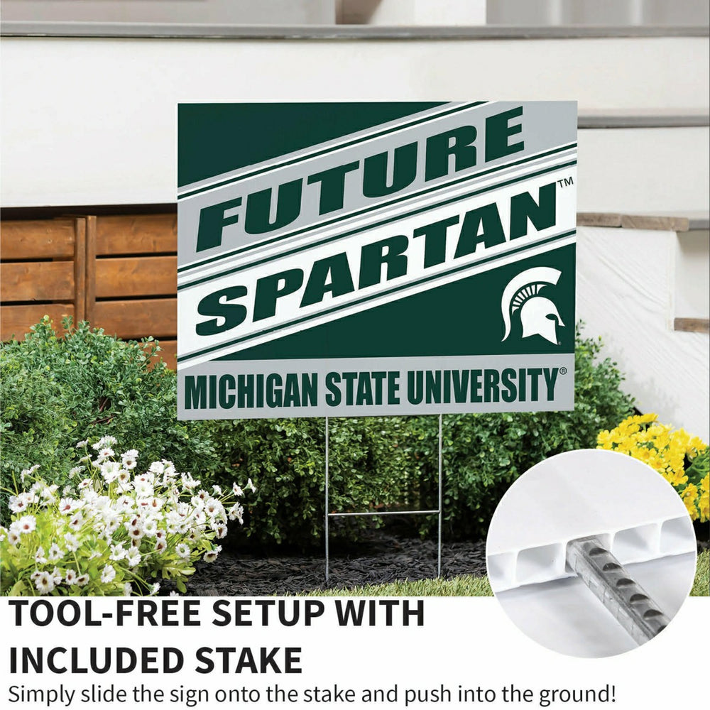 Michigan State University Coroplast Yard Sign, Future Student
