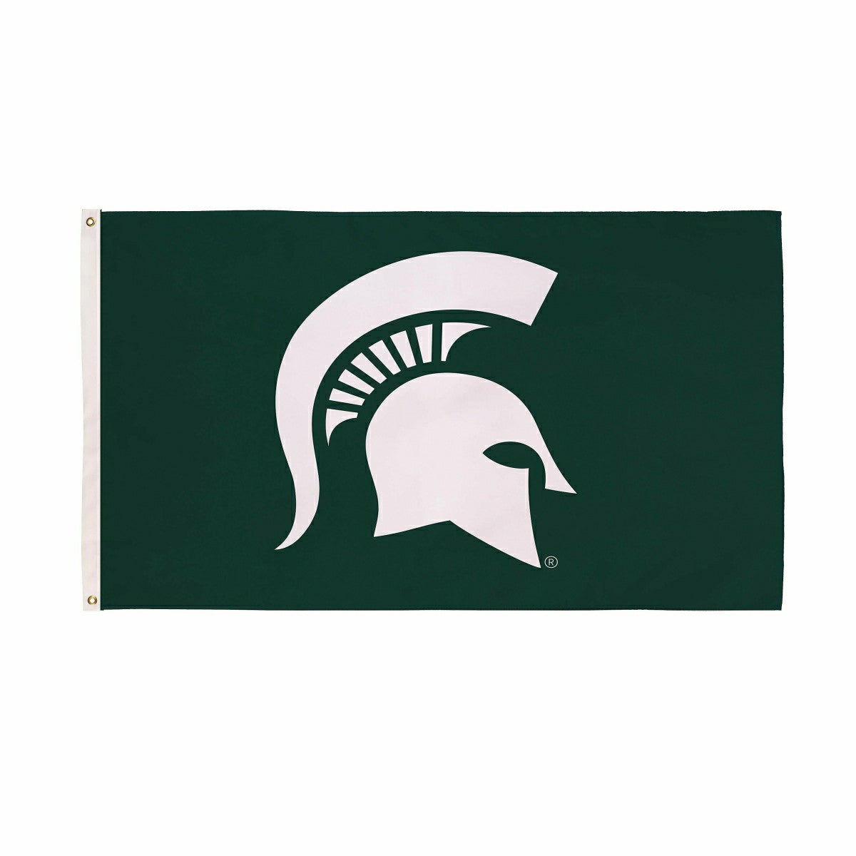 Michigan State University Single Sided Estate Flag with 2 Grommets, 3'