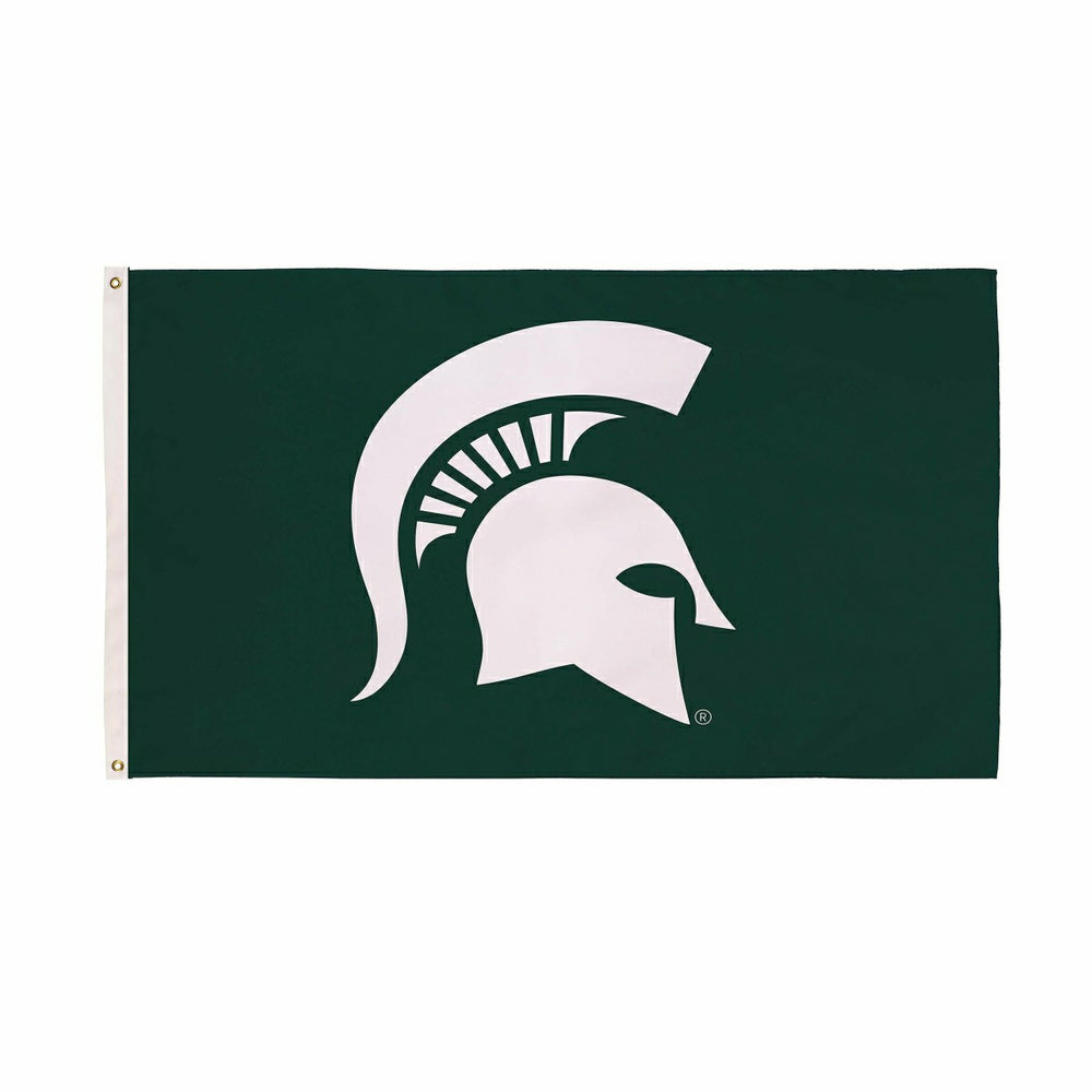 Michigan State University Single Sided Estate Flag with 2 Grommets, 3'