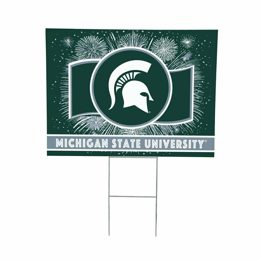 Michigan State University Yard Sign, Patriotic