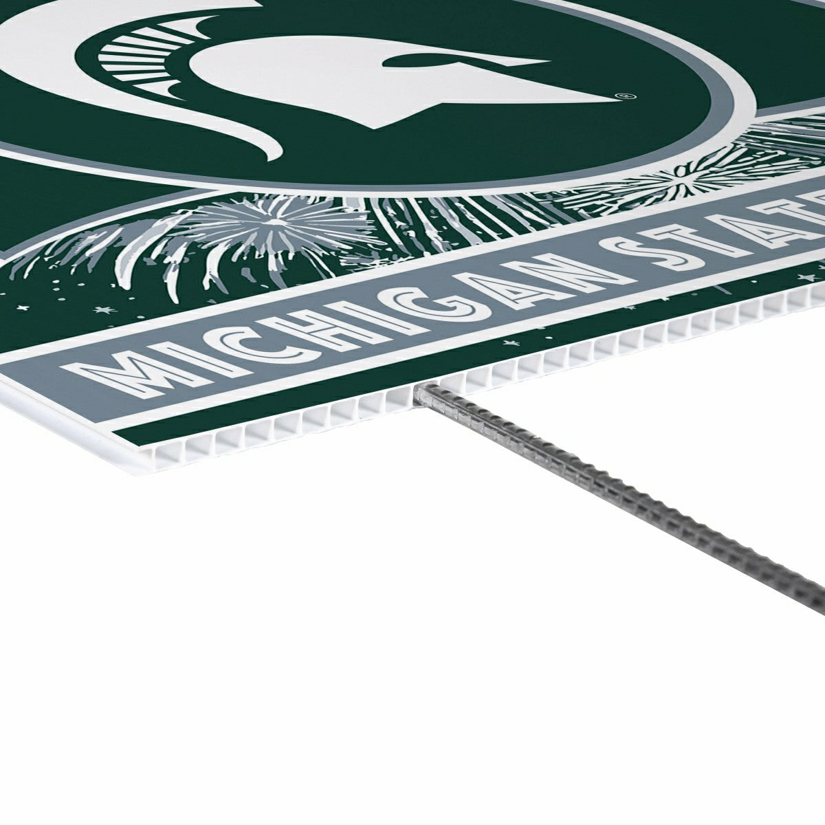 Michigan State University Yard Sign, Patriotic