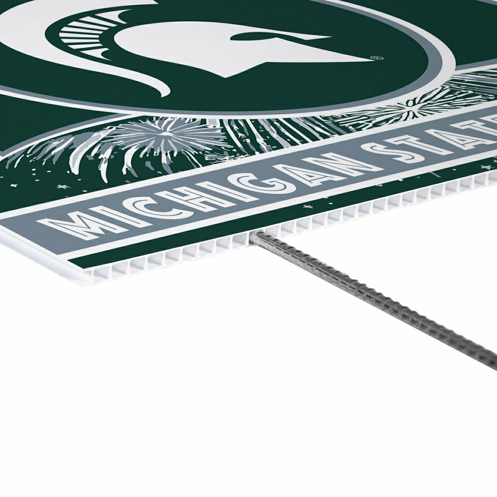 Michigan State University Yard Sign, Patriotic