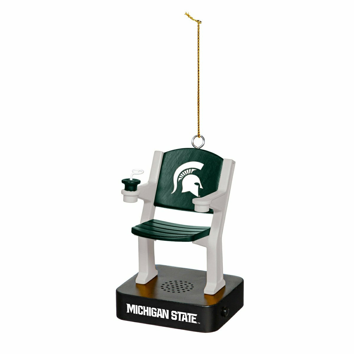 Stadium Seat Ornament, Michigan State University