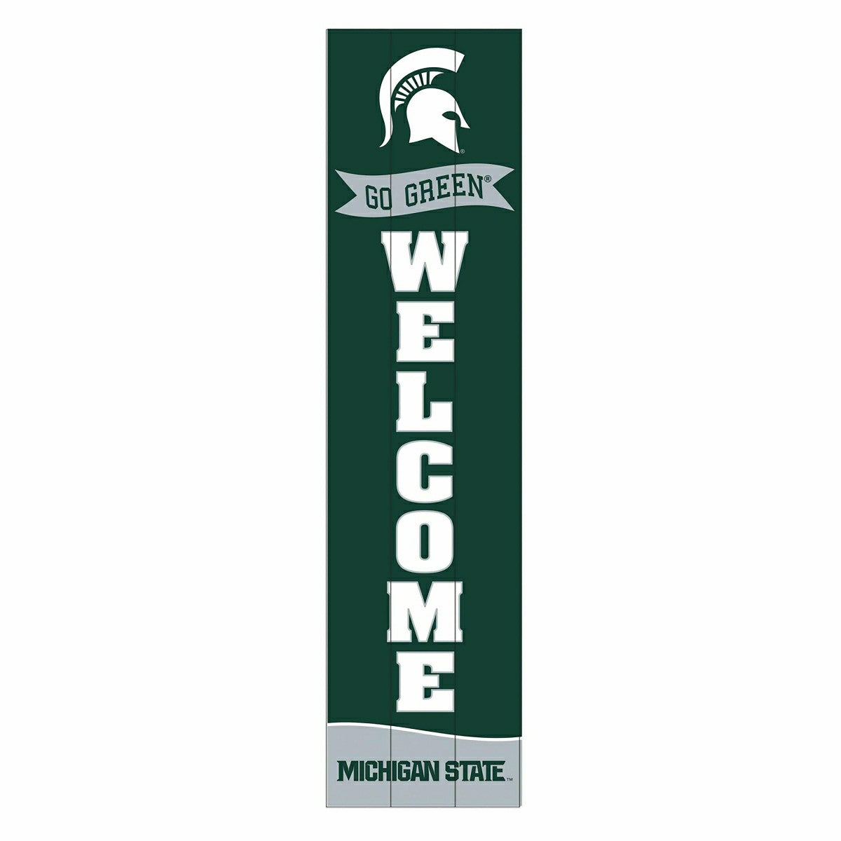 Michigan State University Large Single Sided Leaner, 46"