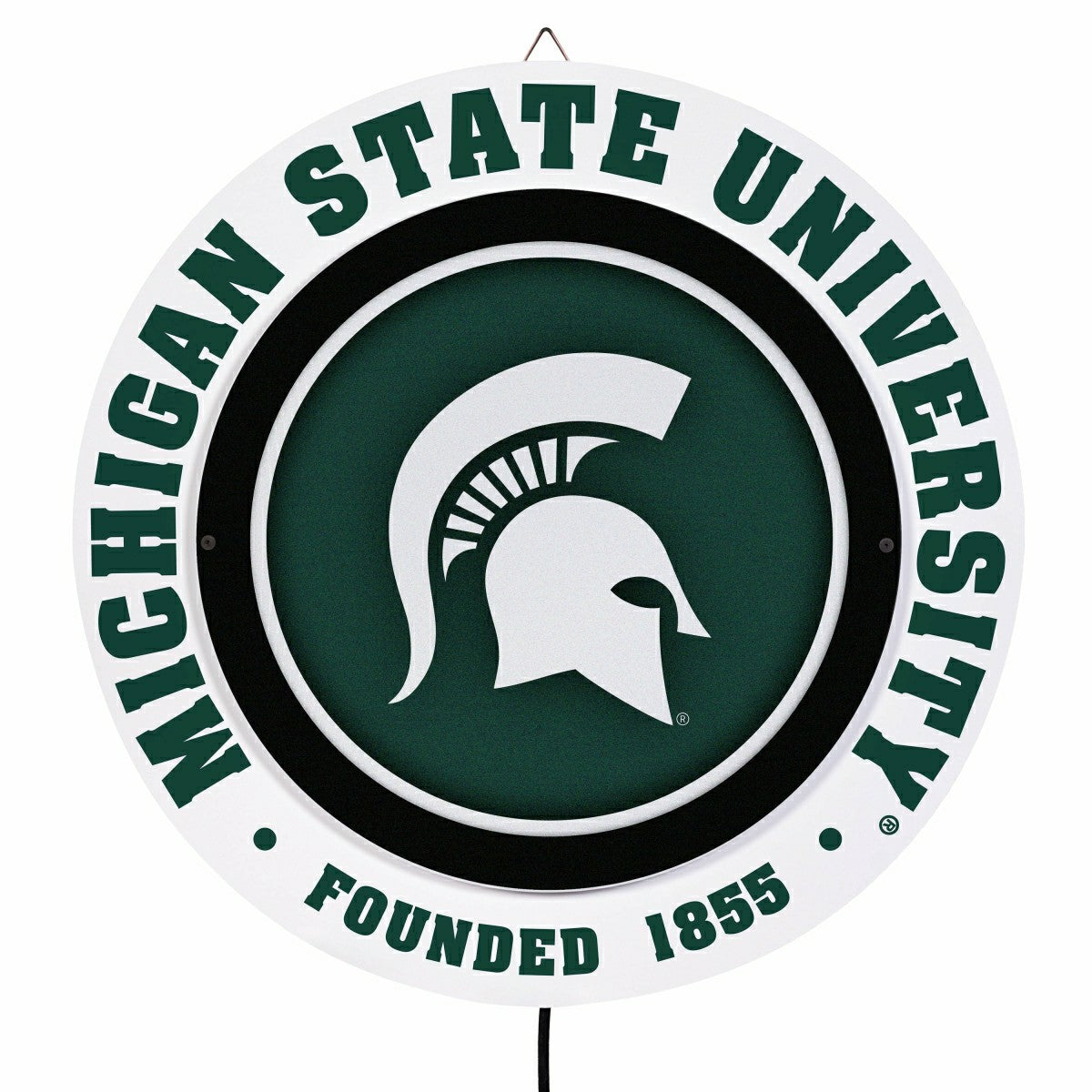 Michigan State University, Metal Lite, Round