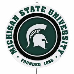 Michigan State University, Metal Lite, Round