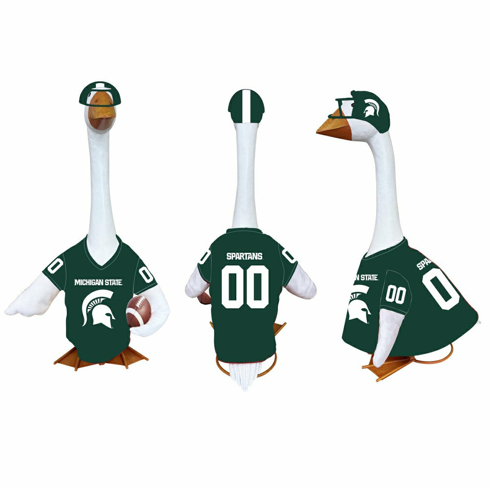 Michigan State University Sports Porch Goose Uniform