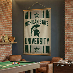 Michigan State University, Canvas Wall Tapestry, Large, 54x36