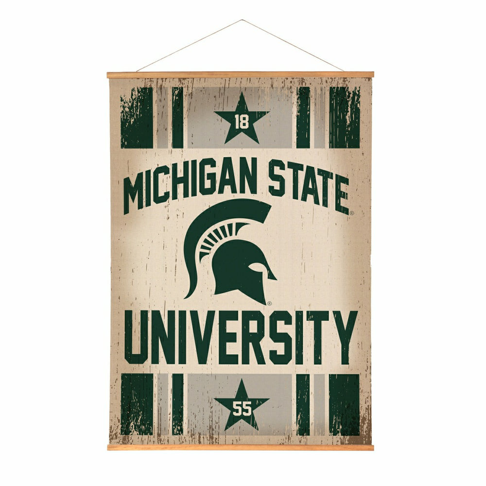 Michigan State University, Canvas Wall Tapestry, Large, 54x36