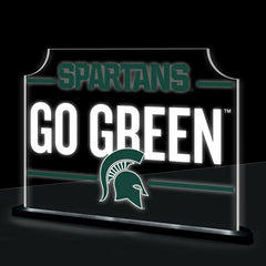 Michigan State University College Rectangle Desklite LED Decor