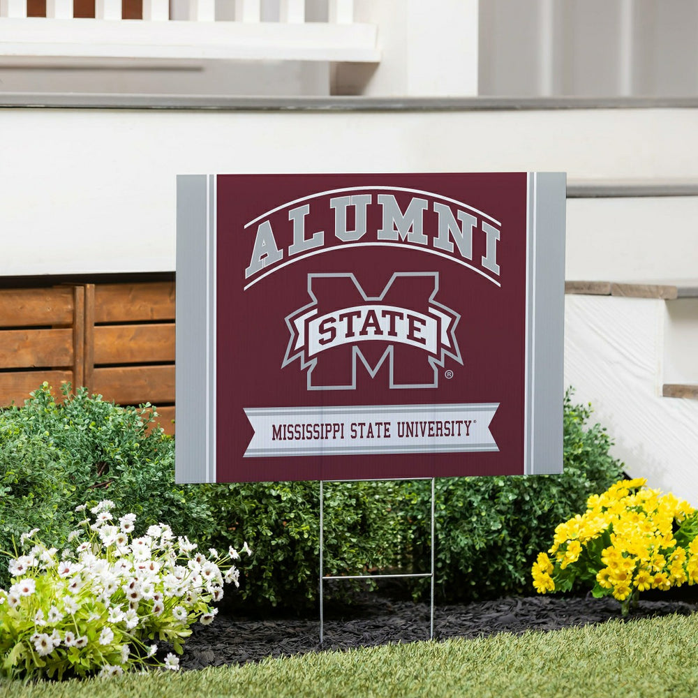 Mississippi State University Coroplast Yard Sign Alumni