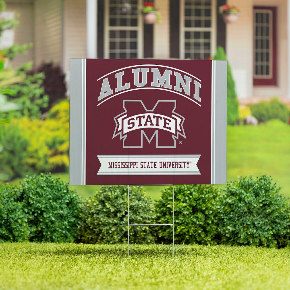 Mississippi State University Coroplast Yard Sign Alumni