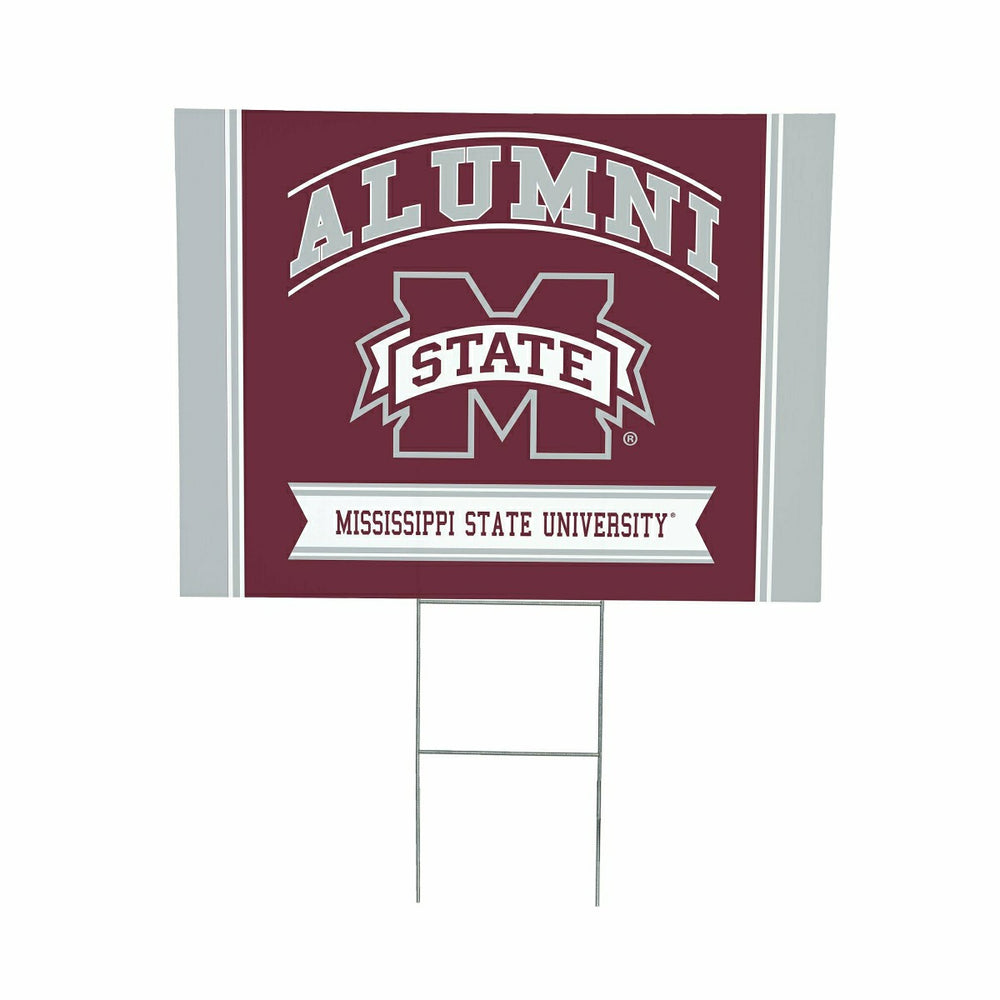 Mississippi State University Coroplast Yard Sign Alumni