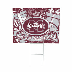 Mississippi State University Yard Sign, Holiday