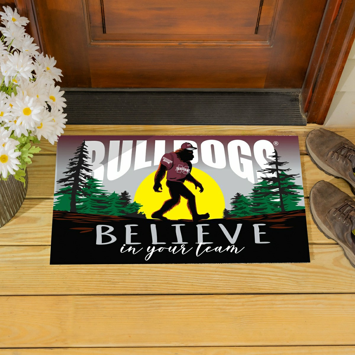 Mississippi State University Bigfoot PVC Mat, 28"x16"
