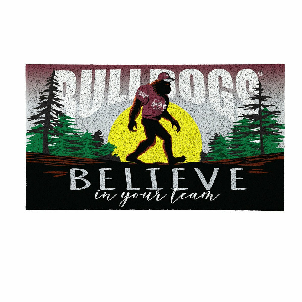 Mississippi State University Bigfoot PVC Mat, 28"x16"