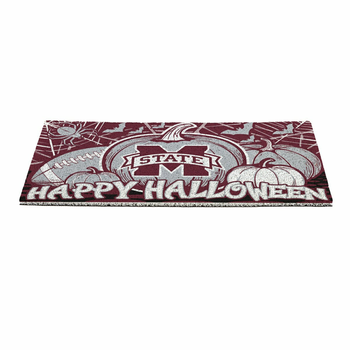 Mississippi State University Halloween PVC Mat, 28"x16"