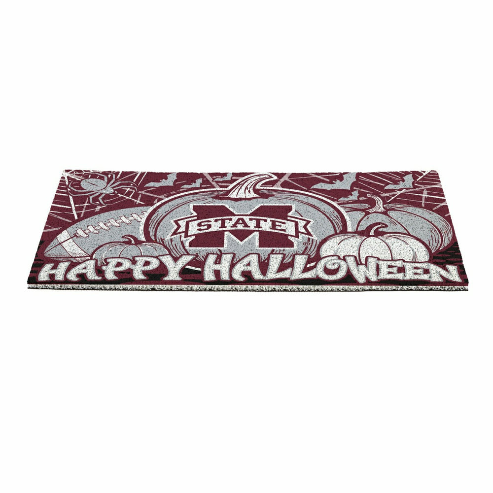 Mississippi State University Halloween PVC Mat, 28"x16"