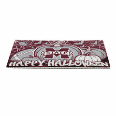 Mississippi State University Halloween PVC Mat, 28"x16"