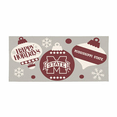 Mississippi State University Holiday Flocked Coir Sassafras Switch Mat