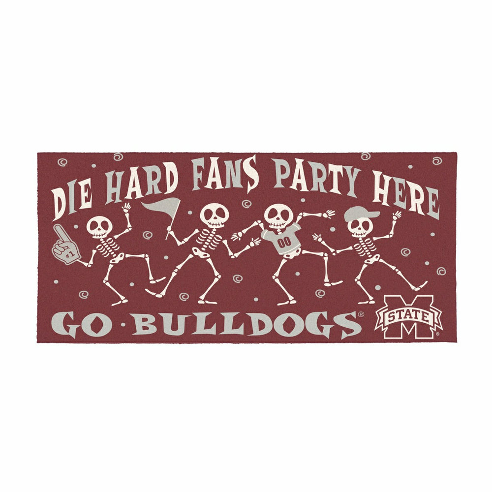 Mississippi State University Flocked Coir Halloween Sassafras Switch M