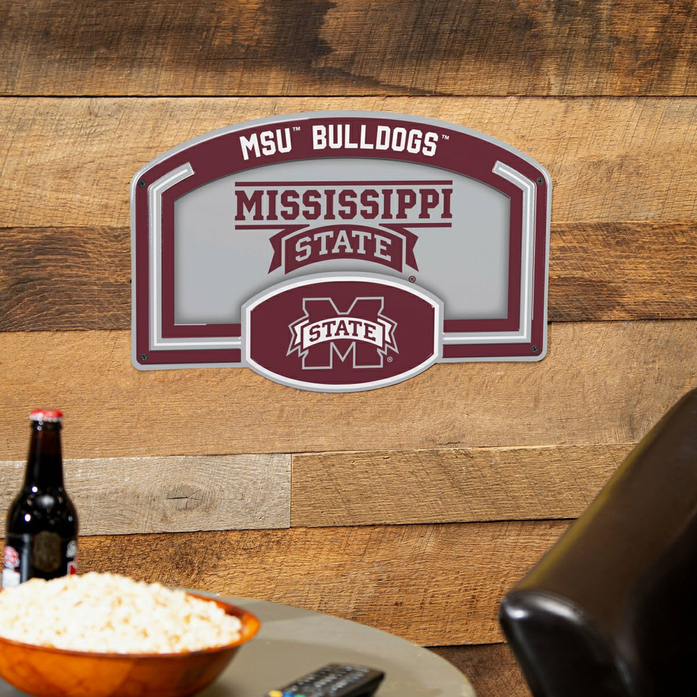 Mississippi State University USA Embossed Steel Wall Sign, 11" x 17"
