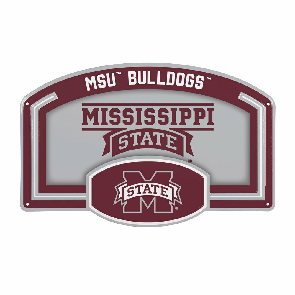 Mississippi State University USA Embossed Steel Wall Sign, 11" x 17"