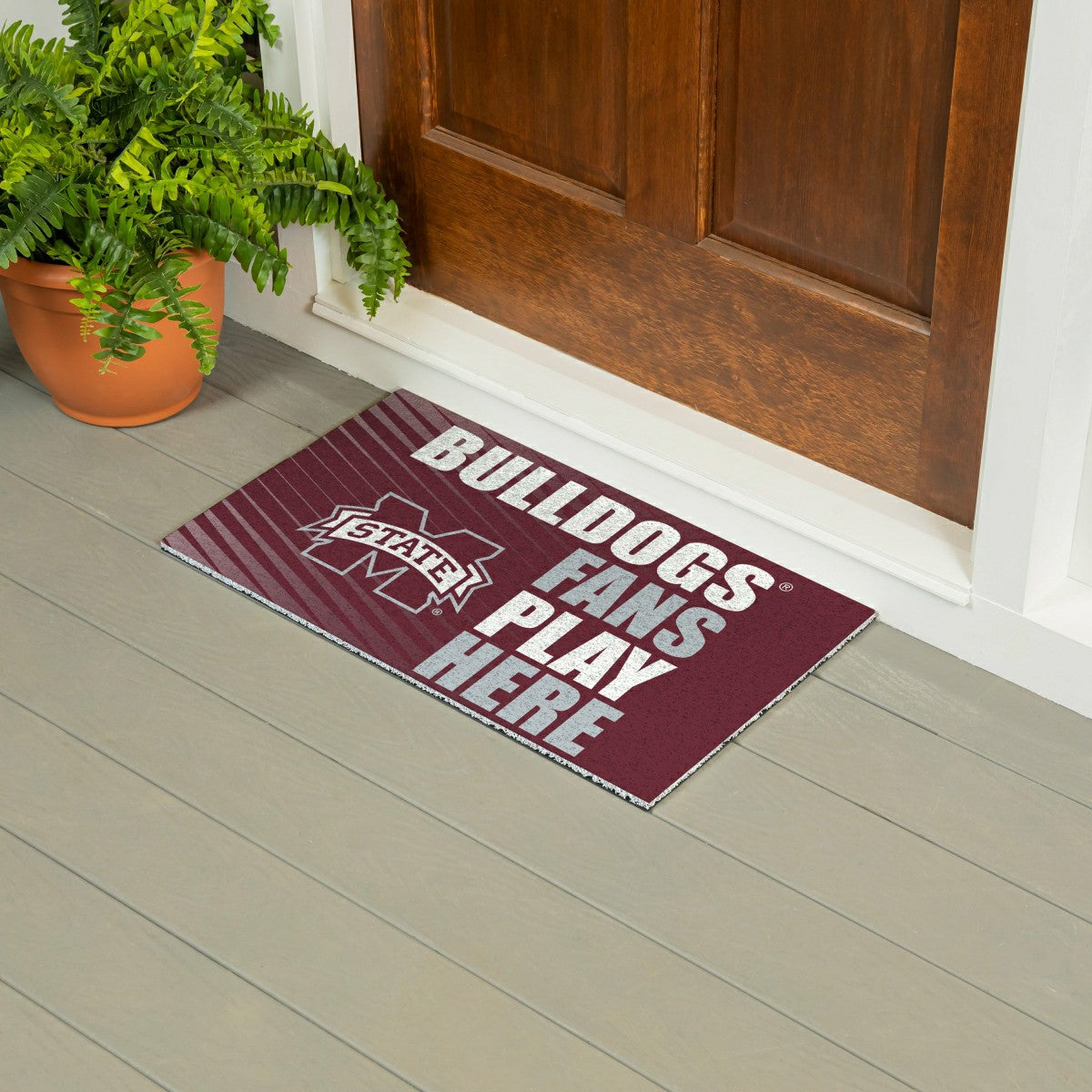 Mississippi State University Fan Mat, 28"x16"