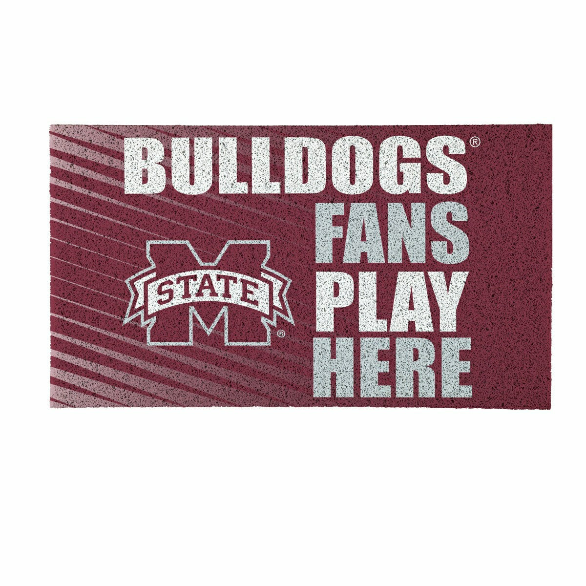 Mississippi State University Fan Mat, 28"x16"