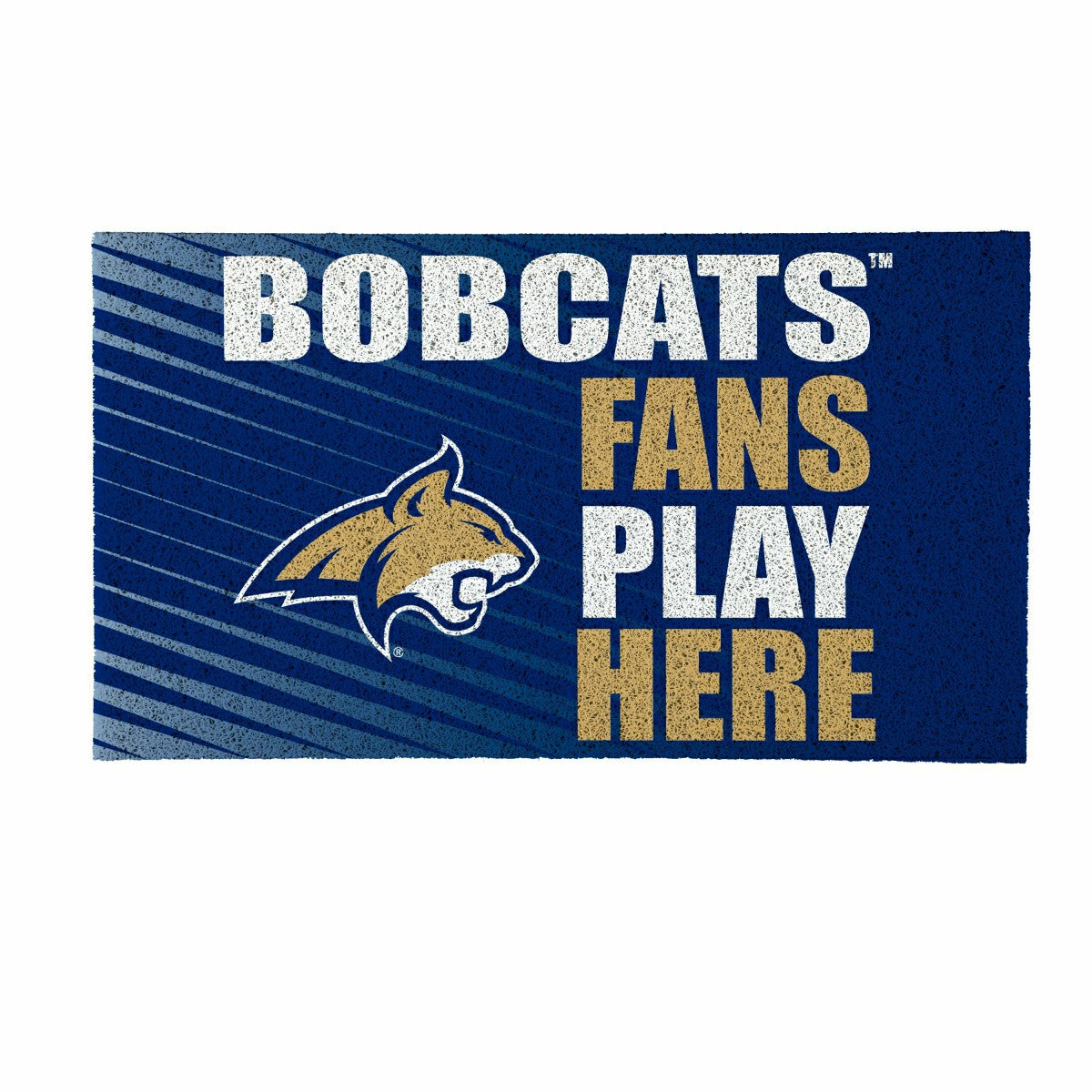Montana State University Fan Mat, 28"x16"