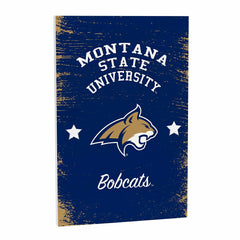 Montana State University Wood Wall Sign, 16x24