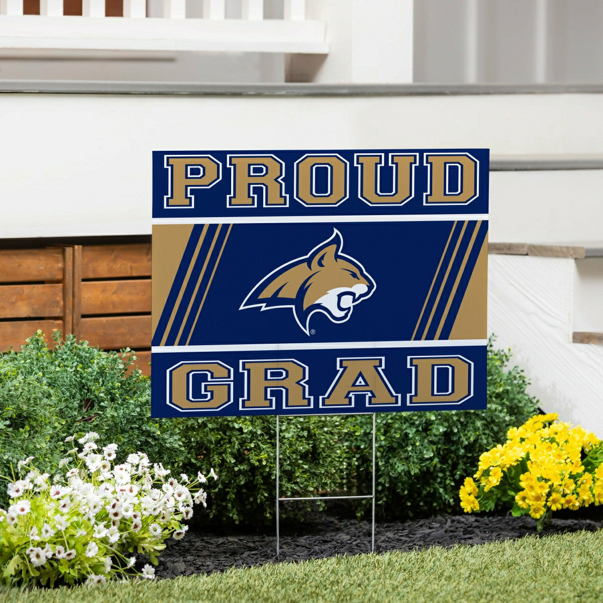 Montana State University Coroplast Yard Sign Graduate