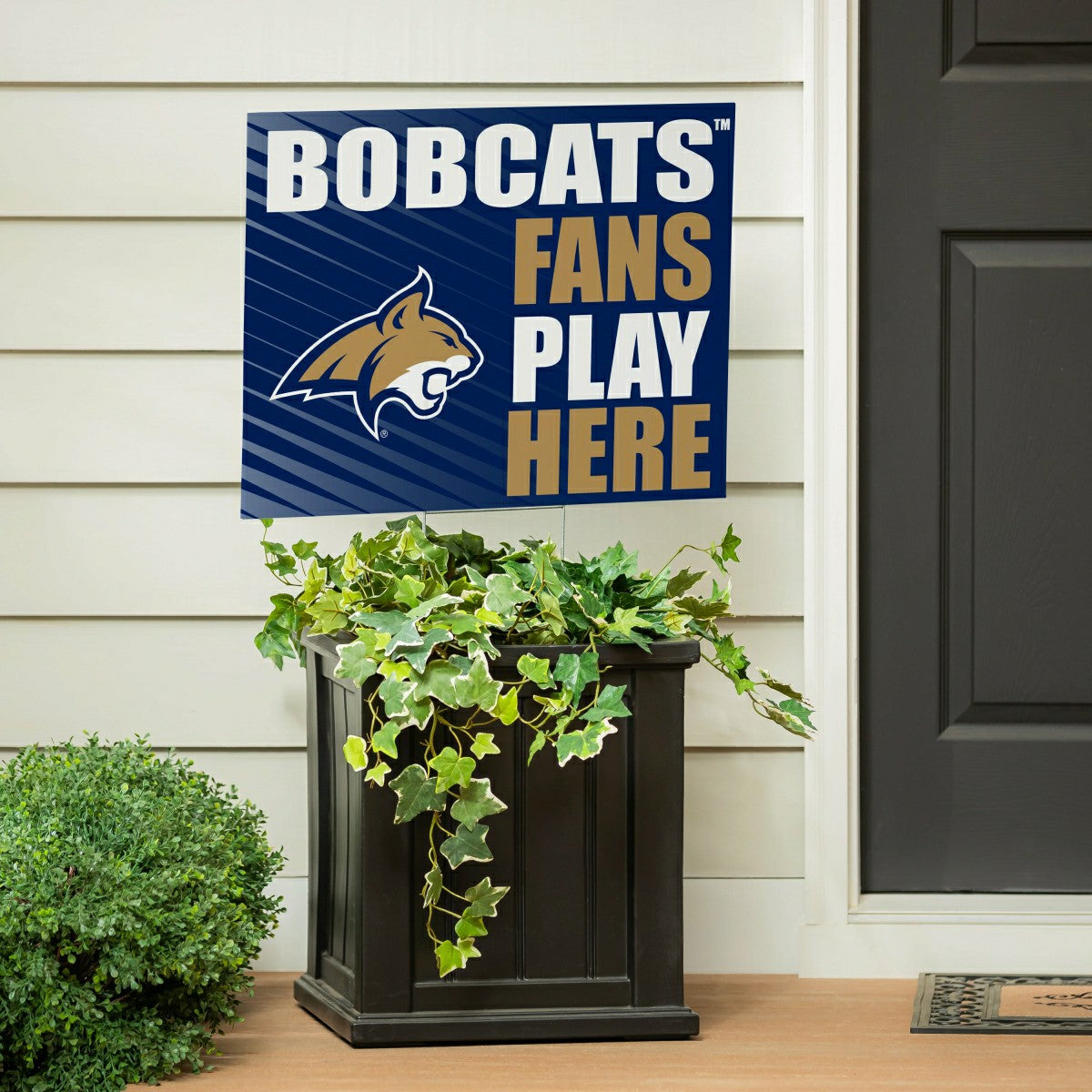 Montana State University Coroplast Yard Sign "Fans Play Here"