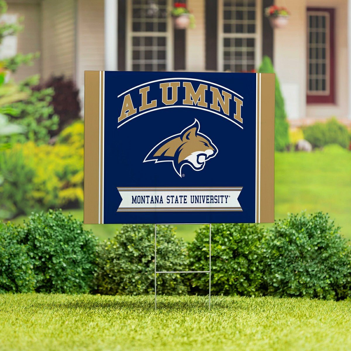 Montana State University Coroplast Yard Sign Alumni