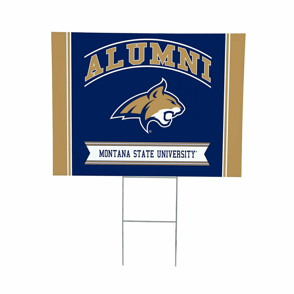 Montana State University Coroplast Yard Sign Alumni