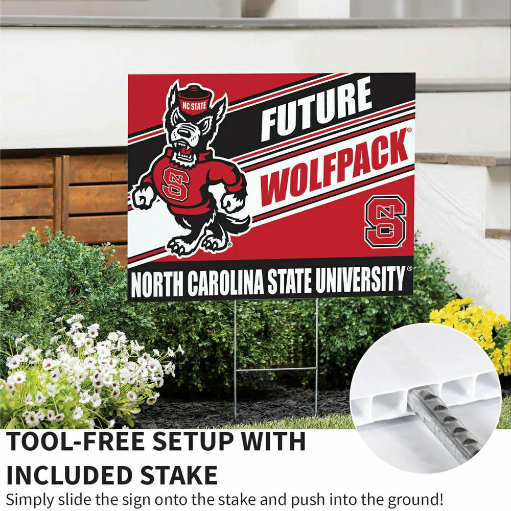 North Carolina State University Coroplast Yard Sign, Future Student