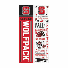 46" Double Sided Leaner, North Carolina State University, Fall Seasona