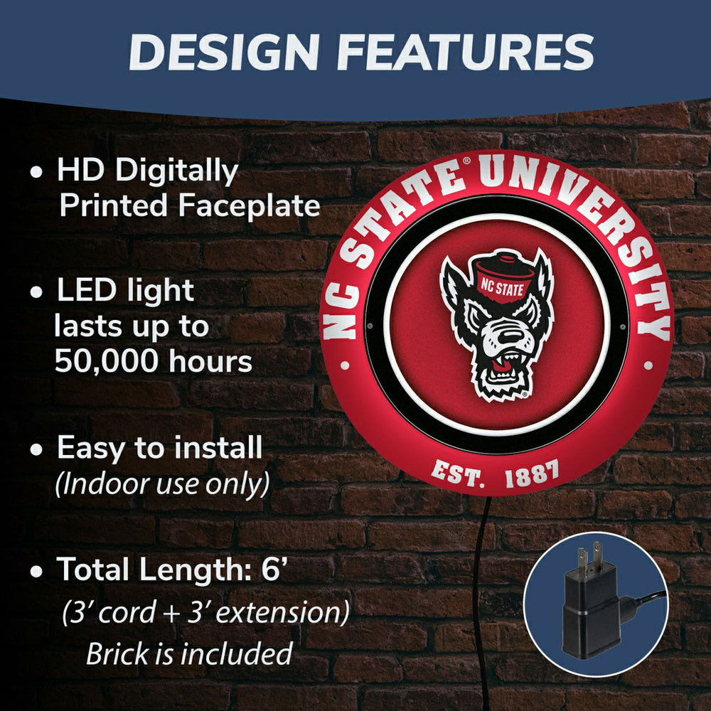 North Carolina State University, Metal Lite, Round
