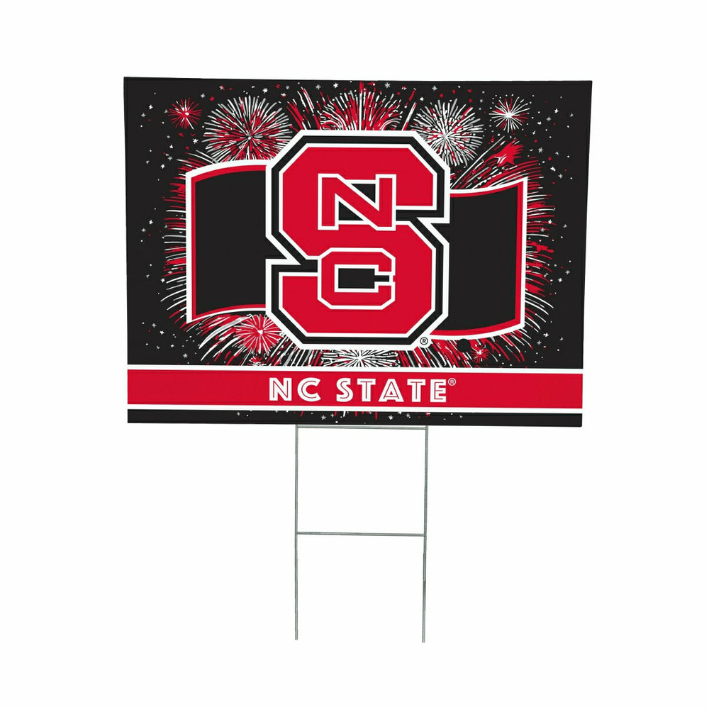 North Carolina State University Yard Sign, Patriotic