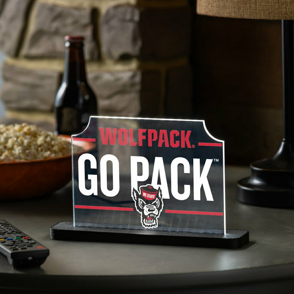 North Carolina State University College Rectangle Desklite LED Decor