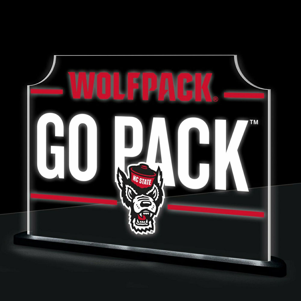 North Carolina State University College Rectangle Desklite LED Decor